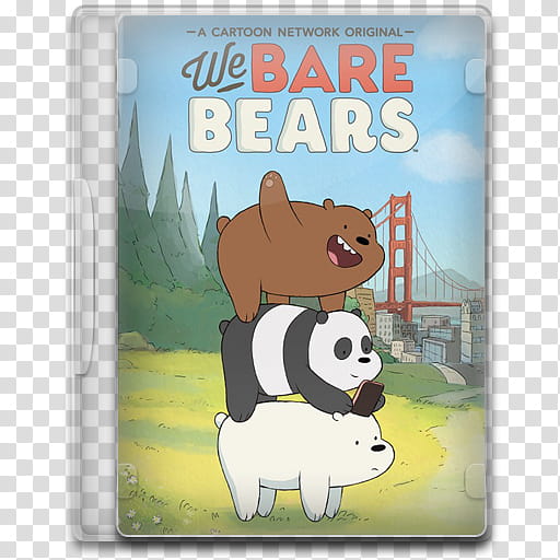 TV Show Icon , We Bare Bears, We Bare Bears poster folder icon transparent background PNG clipart