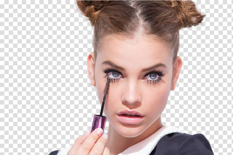 Hair, Barbara Palvin, Mascara, Cosmetics, Model, Eyelash, Makeup, Face transparent background PNG clipart