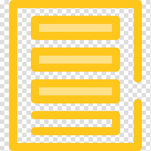 Typographic Alignment Text, Indentation, User Interface, Text Editor, Yellow, Line, Area, Rectangle transparent background PNG clipart