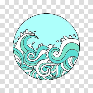 pop art retro vintage, Wind Wave, Great Wave Off Kanagawa, Drawing, Watercolor Painting, Aqua, Green, Turquoise transparent background PNG clipart thumbnail