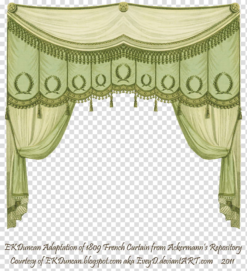 EKD  Curtain Pistachio, green and brown curtain screenshot transparent background PNG clipart