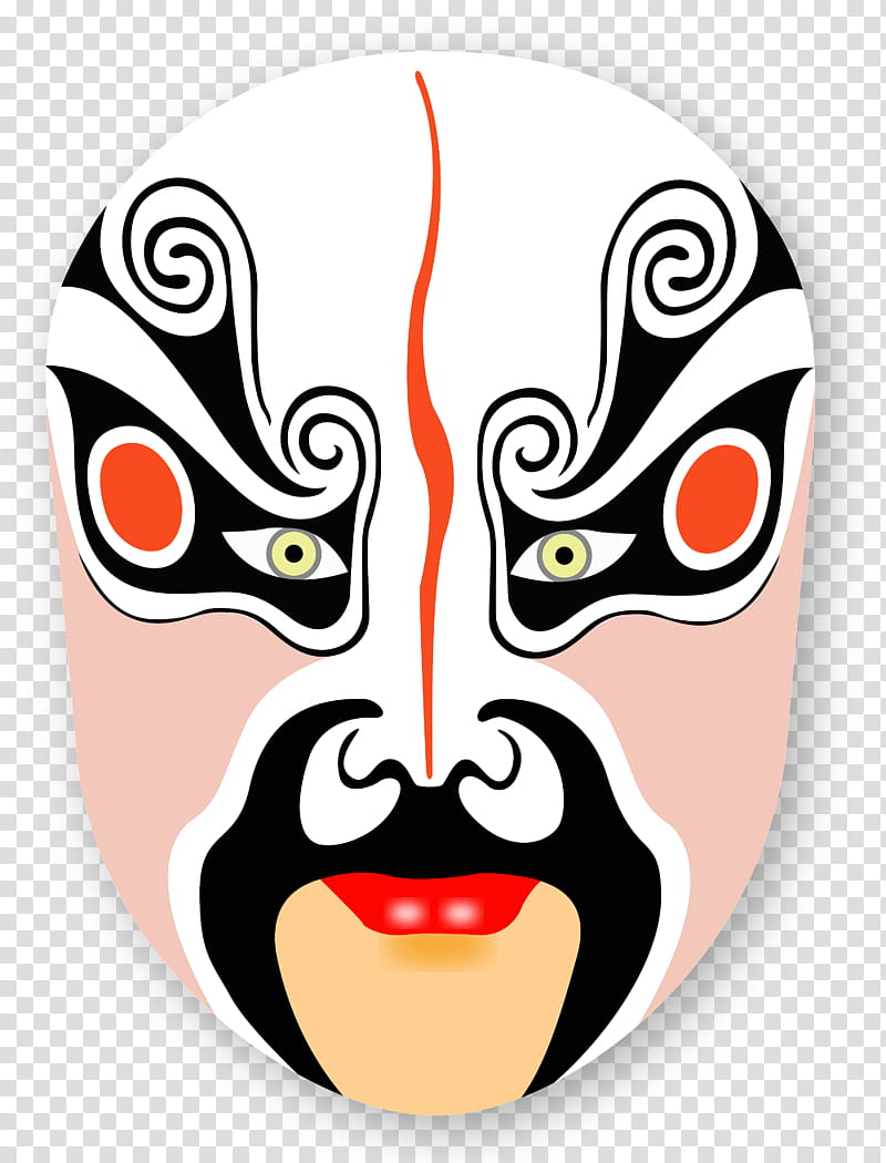 Chinese, Peking Opera, Painting, Chinese Opera, Mask, Face, Nose, Head transparent background PNG clipart