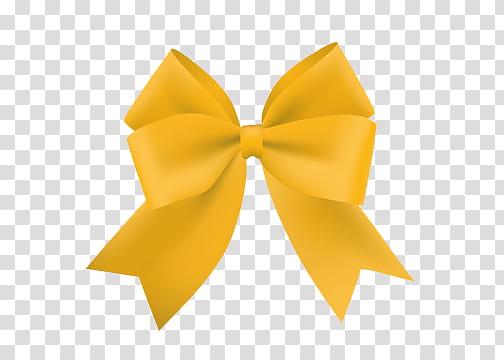 Bows , yellow bow transparent background PNG clipart