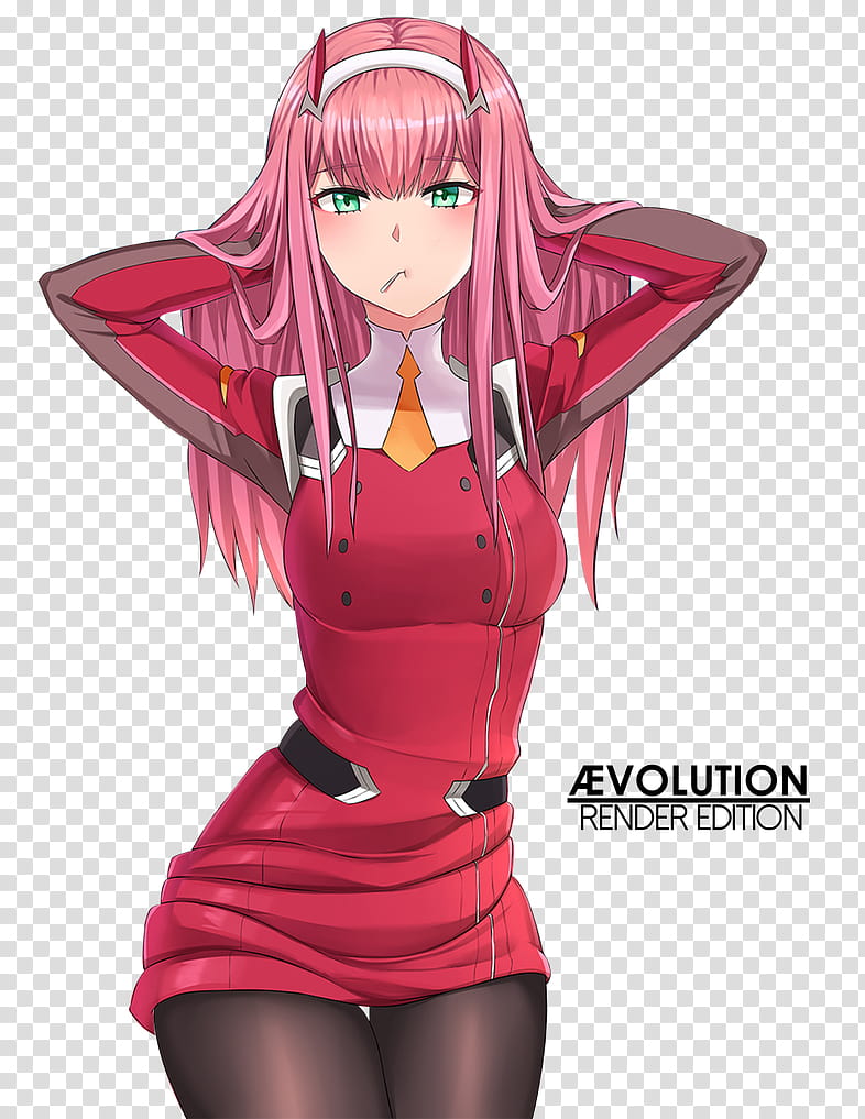 Render ( Zero Two ) transparent background PNG clipart | HiClipart