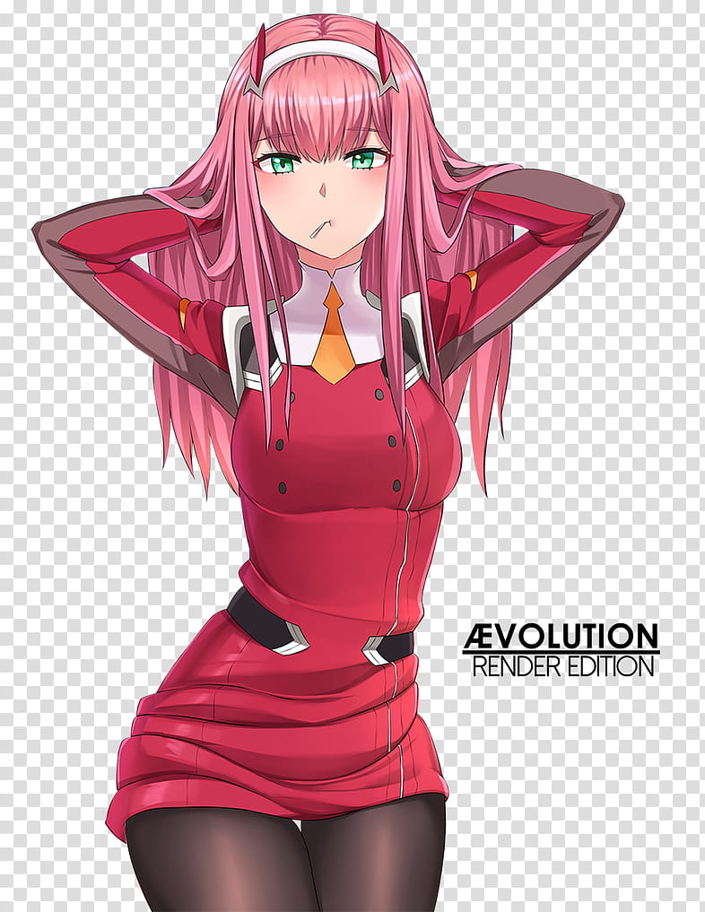 Free: Character Drawing  Anime, Darling in the franxx transparent  background PNG clipart 