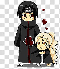 Itachi and Rini transparent background PNG clipart