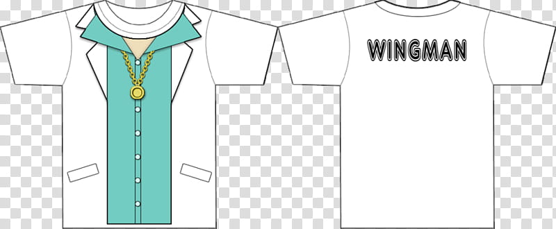 WINGMAN, black and green t-shirt sketch transparent background PNG clipart