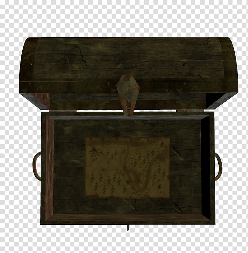 Treasure Chests, brown wooden chest box transparent background PNG clipart