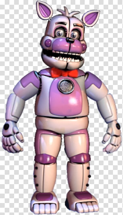 Funtime Freddy swap with Funtime Foxy transparent background PNG clipart