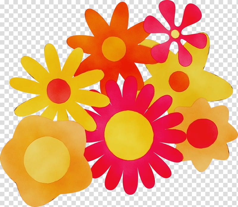 Bouquet Of Flowers Drawing, Cartoon, Flower Bouquet, Floral Design, Rose, Common Sunflower, Transvaal Daisy, Yellow transparent background PNG clipart