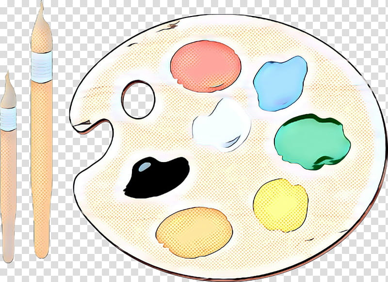 Watercolor Retro, Pop Art, Vintage, Egg, Mitsui Cuisine M, Painting, Palette, Fried Egg transparent background PNG clipart