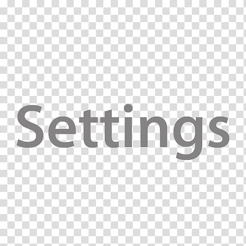 Krzp Dock Icons v  , Settings, settings text illustration transparent background PNG clipart