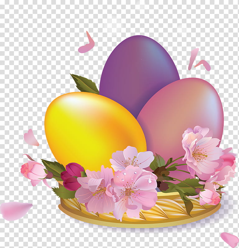 Easter Egg, Easter
, Easter Basket, Spring
, Petal, Plant, Flower, Holiday transparent background PNG clipart