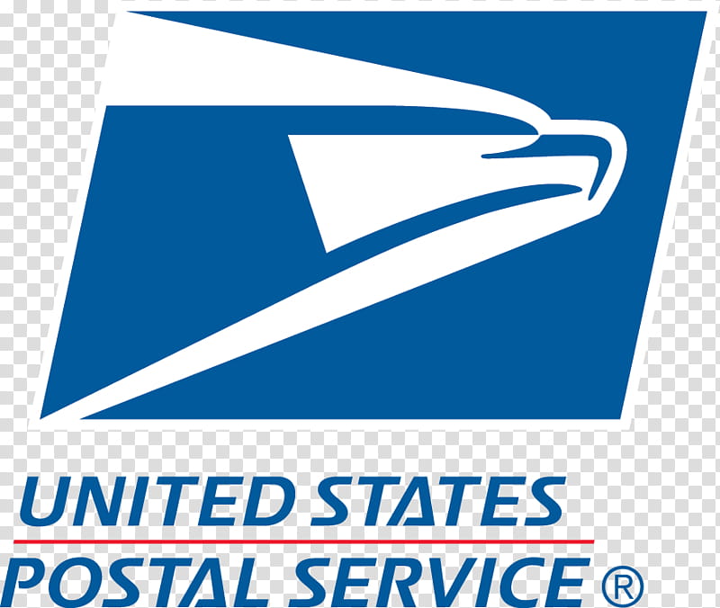 Mail Logo, United States Postal Service, Post Office, Post Office Ltd, Symbol, United States Of America, Blue, Text transparent background PNG clipart