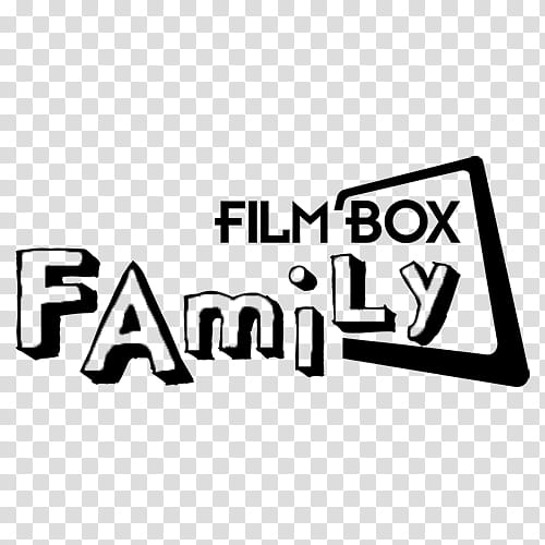 TV Channel icons , filmbox_family_black, Film Box Family sign transparent background PNG clipart
