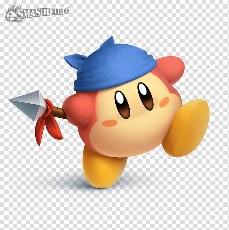 Waddle Dee Smashified, D illustration of Smashfield character transparent background PNG clipart