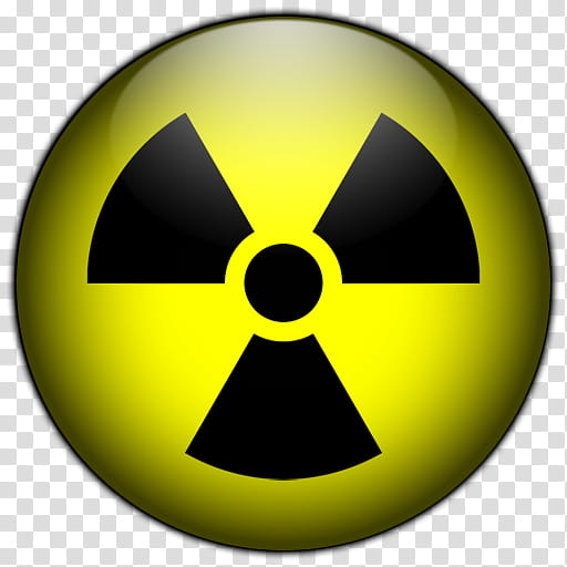 Radiation Symbol v, Radioactive logo transparent background PNG clipart