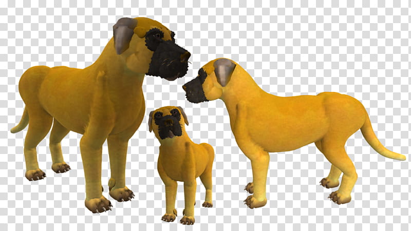 SPORE creature: Bullmastiff transparent background PNG clipart