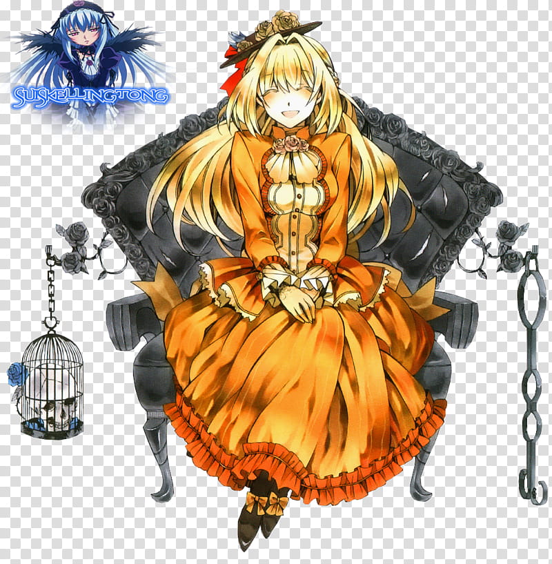 Pandora Hearts Render , female character transparent background PNG clipart