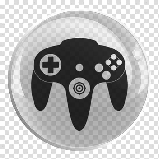 Nintendo Emulators Glass Icon , N, black Nintendo  icon transparent background PNG clipart