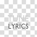 Gill Sans Text Dock Icons, Lyrics, Tune Lyrics text transparent background PNG clipart