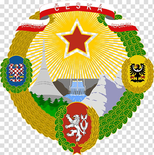 Flag, Czech Republic, Czechoslovakia, Czech Socialist Republic, Czechoslovak Socialist Republic, Socialism, Coat Of Arms, Socialist State transparent background PNG clipart