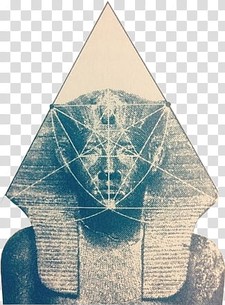 Geometry, gray Pharaoh statue transparent background PNG clipart