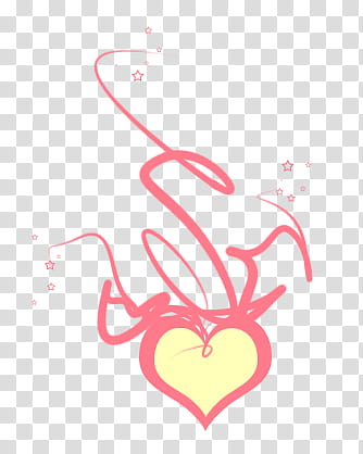 Decorations for shop, pink and yellow heart transparent background PNG clipart
