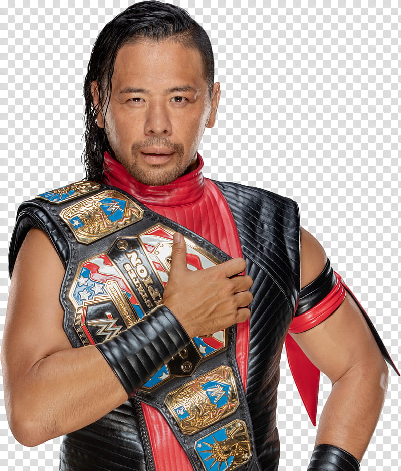 Shinsuke Nakamura New United States Champion transparent background PNG clipart