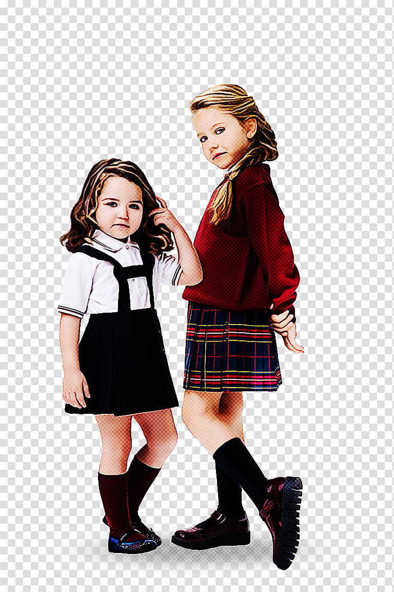 School uniform, Clothing, Kilt, Plaid, Child Model, Tartan, Joint transparent background PNG clipart