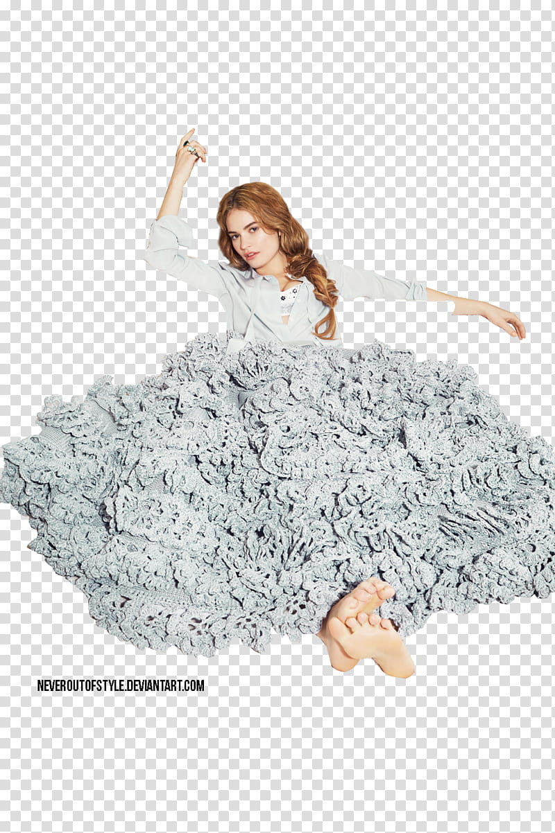 Lily James , set_ transparent background PNG clipart