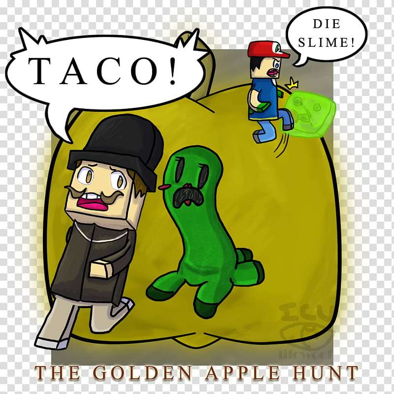 The Golden Apple Hunt transparent background PNG clipart