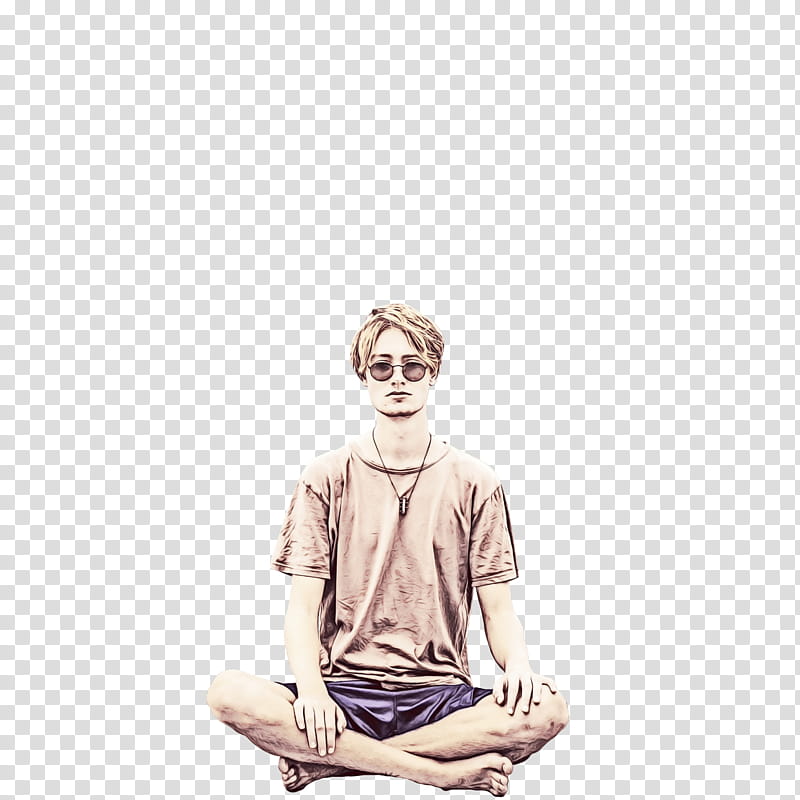 Person, Sitting, Meditation, Man, Manspreading, Human, Drawing, Zazen transparent background PNG clipart