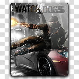 Zakafein Game Icon , Watch Dogs, Watch Dogs game illustration transparent background PNG clipart