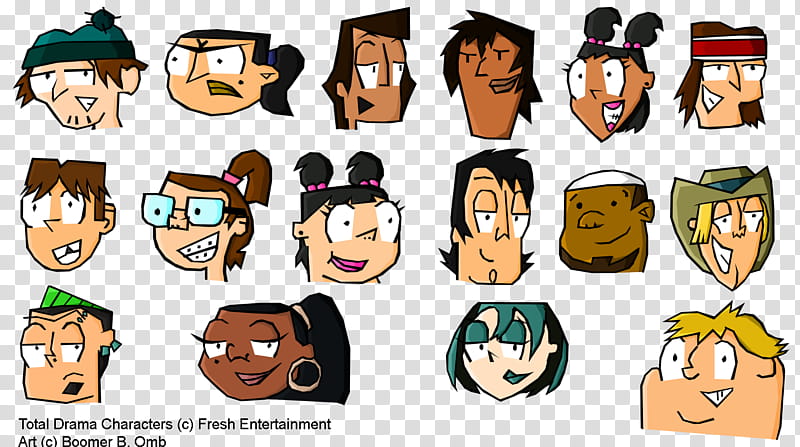 TDI Avatars, ALL transparent background PNG clipart