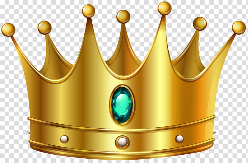 Cartoon Crown, Drawing, Yellow, Metal transparent background PNG clipart