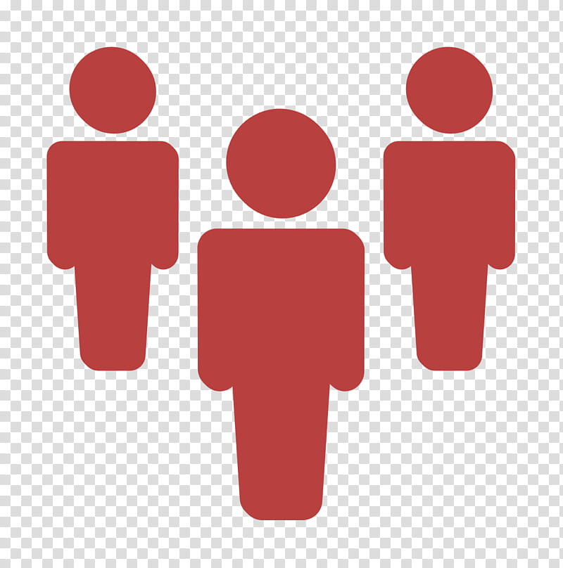 social icon Computer and Media 3 icon User icon, People, Red, Material Property, Gesture, Team, Symbol transparent background PNG clipart