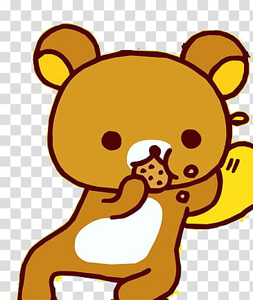 Rilakkuma Bear Hello Kitty Sticker LINE, bear transparent
