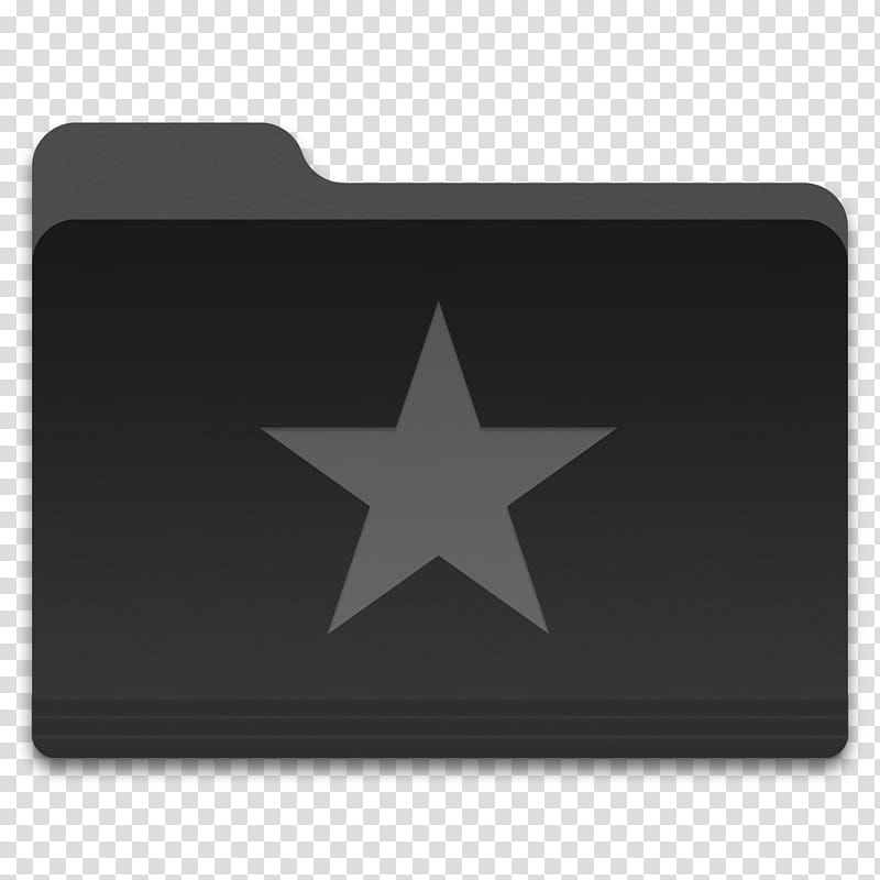 Dark Folder for Mac, Favorites icon transparent background PNG clipart