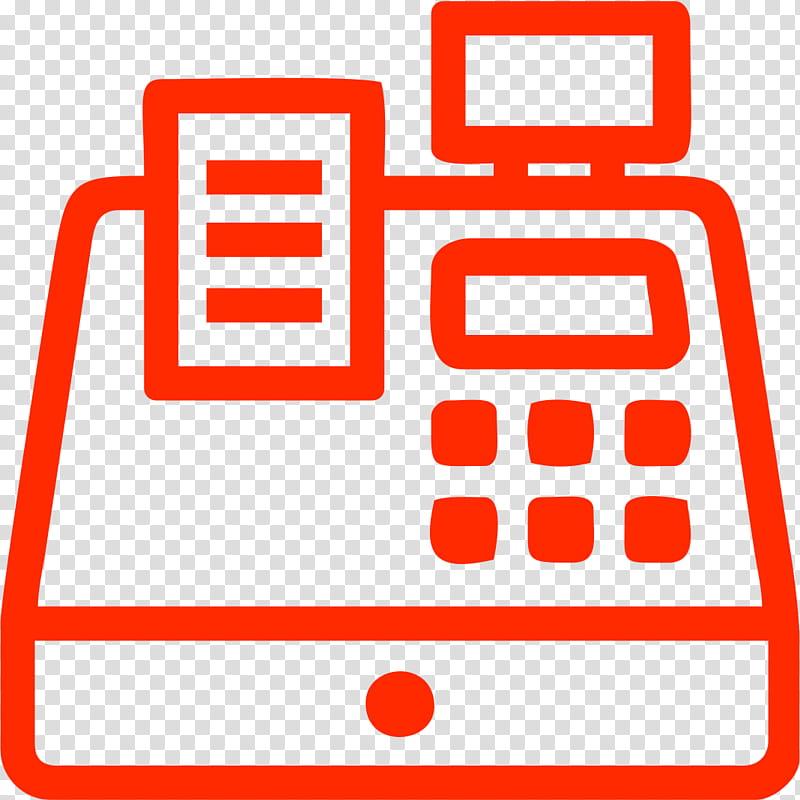 Money, Cash Register, Payment, Office Supplies, Commerce, Red, Text, Line transparent background PNG clipart