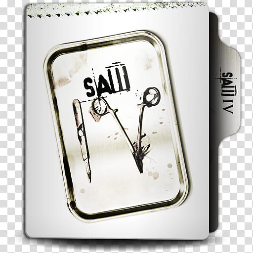 Saw IV  Folder Icon, SAW  (c) transparent background PNG clipart