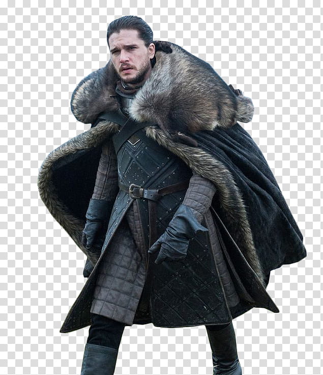 Game of Thrones Jon Snow transparent background PNG clipart