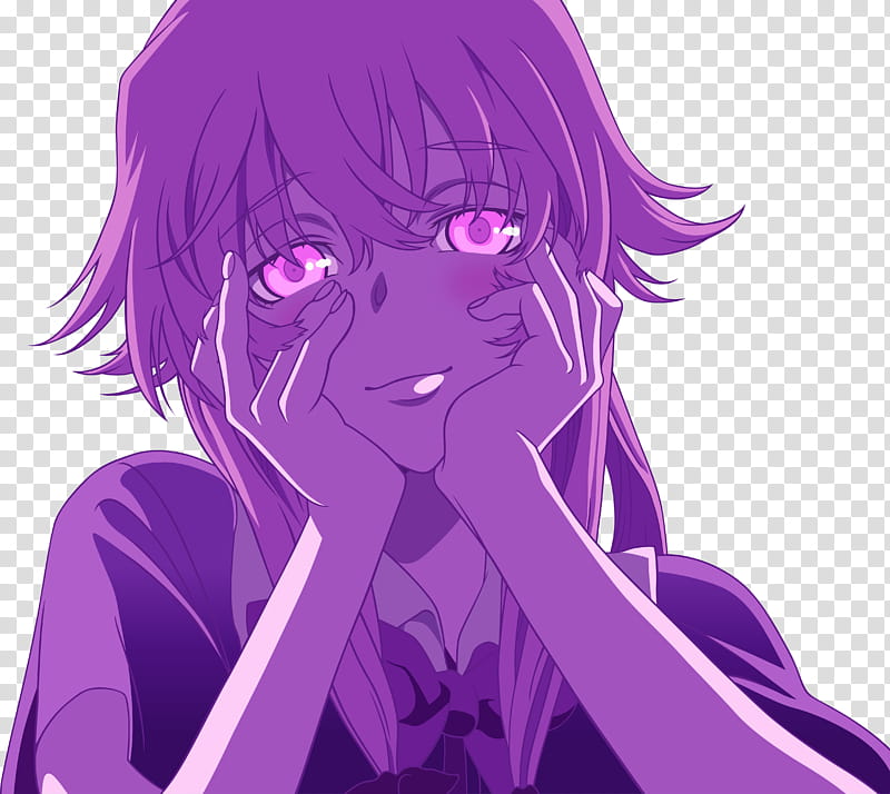 Mirai Nikki Yuno, man's face transparent background PNG clipart