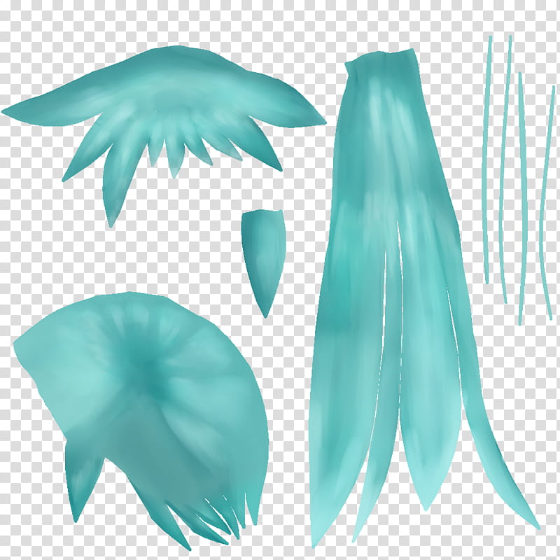 Watchers Gift Koron Gothic Hatsune Miku, blue hair arts transparent background PNG clipart