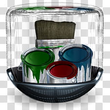 Sphere   , three paint cans illustration transparent background PNG clipart