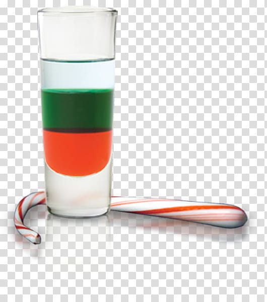 Christmas Day, Cocktail, Candy Cane, Irish Flag, Shooter, Vodka, Shot Glasses, Drink transparent background PNG clipart