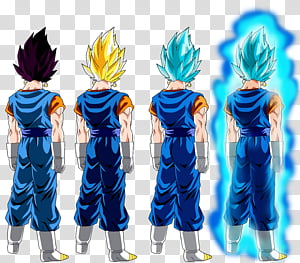 Gogeta Blue Clipart - Dragon Ball Super Saiyan Blue Gogeta, HD Png Download  - vhv