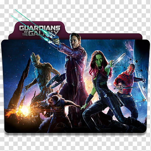 Guardians of the Galaxy  Folder Icon, Guardians of the Galaxy ()v transparent background PNG clipart