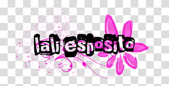 texto lali esposito transparent background PNG clipart