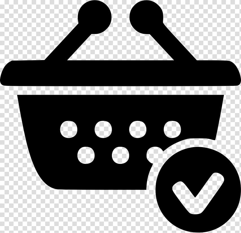 Shopping Cart, Retail, Customer, Sales, Grocery Store, Commerce, Goods, Black And White transparent background PNG clipart